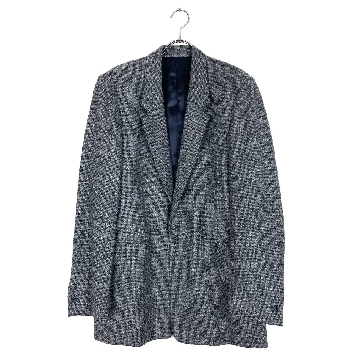 イートウツサヴィルロウ(E.TAUTZ SAVILE ROW) WOOL JACKET (black)