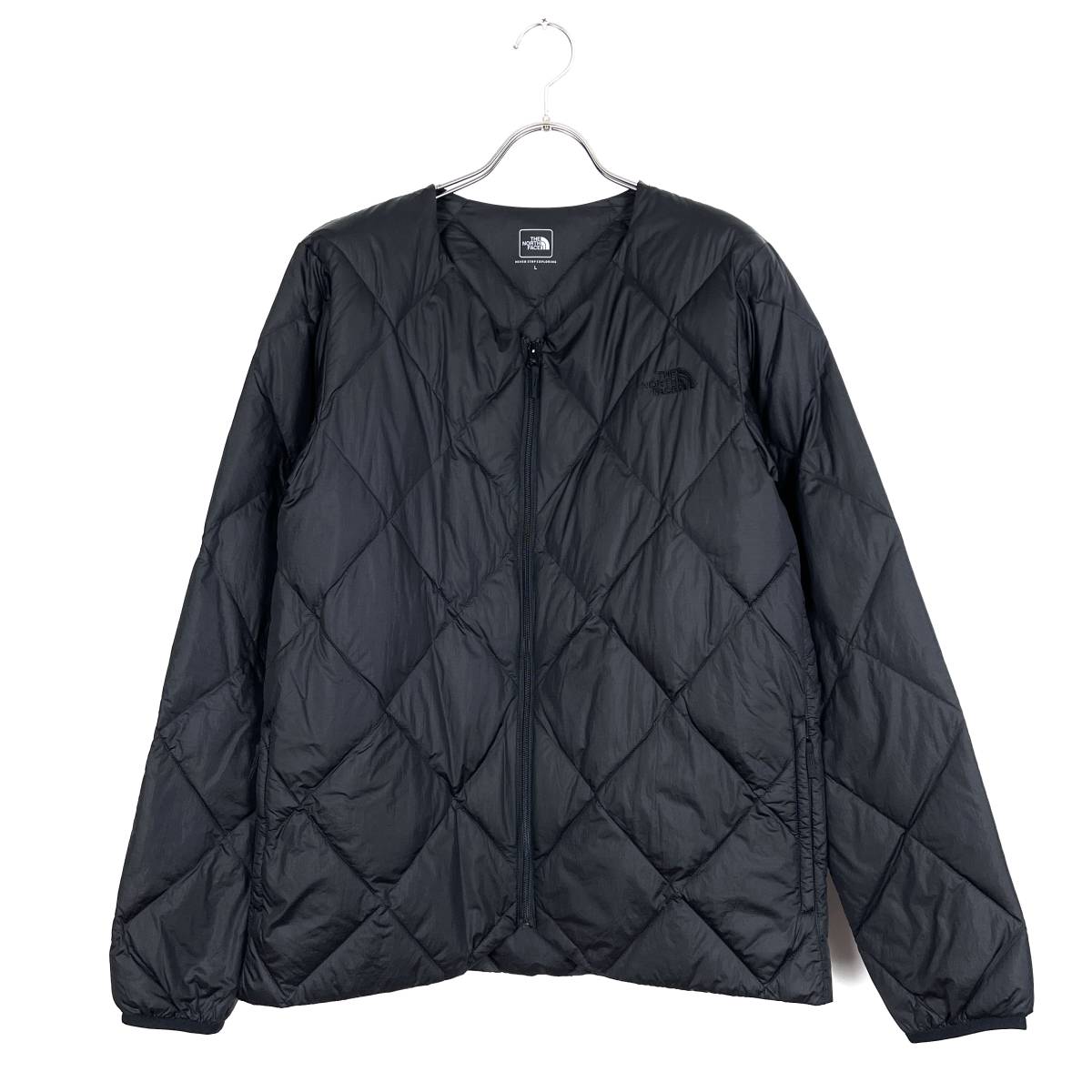 ザ・ノース・フェイス(THE NORTH FACE) QUILT ZEPH SWEATER DOWN (black)_画像1