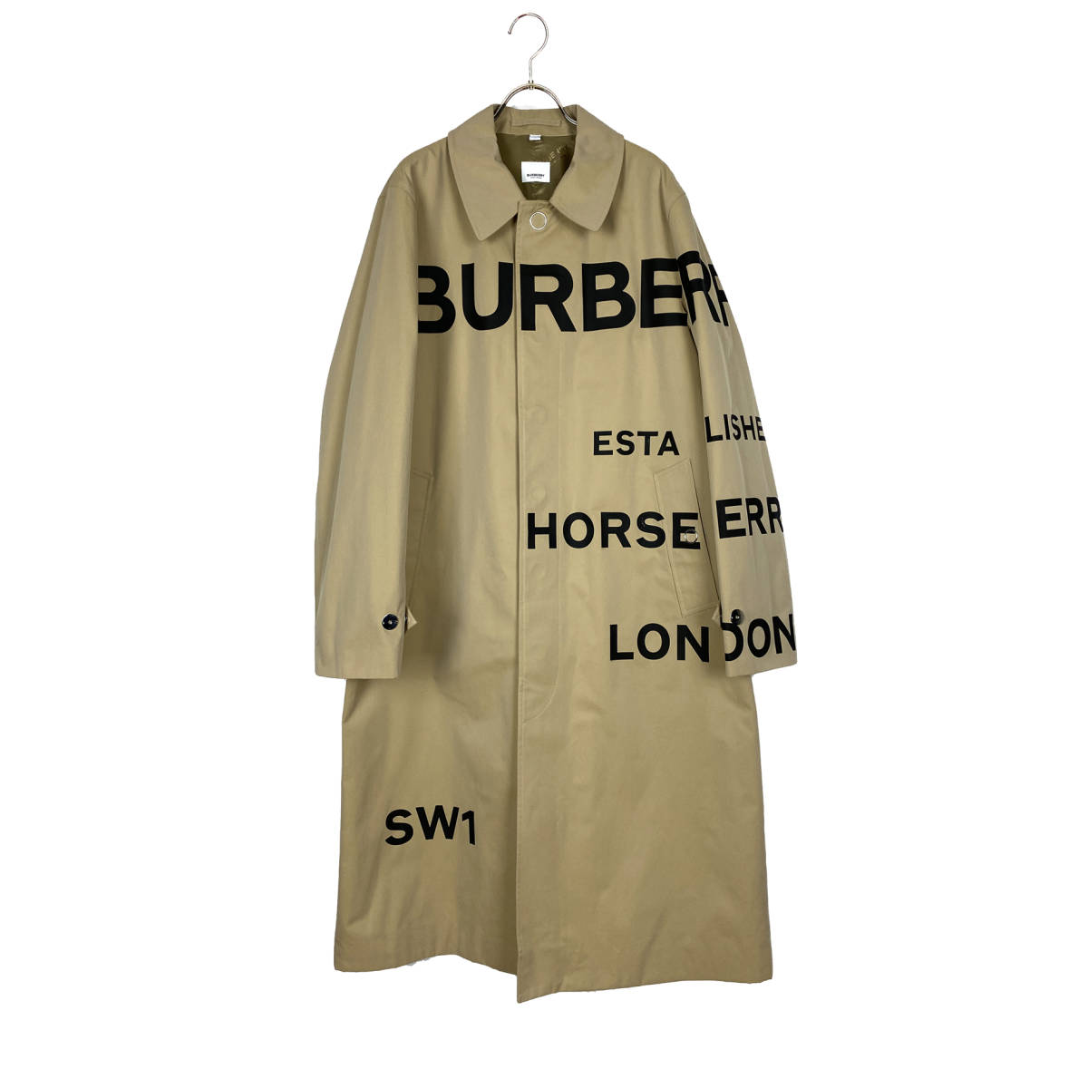 バーバリー(BURBERRY) HORSE FERRY COAT 19SS (beige)
