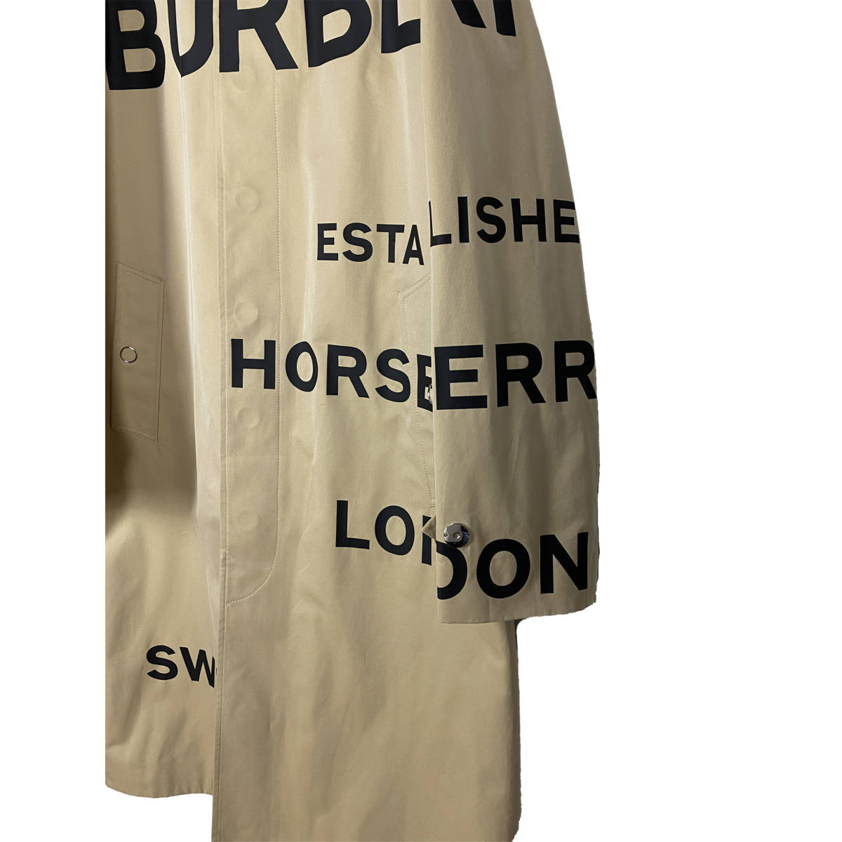 バーバリー(BURBERRY) HORSE FERRY COAT 19SS (beige)_画像4