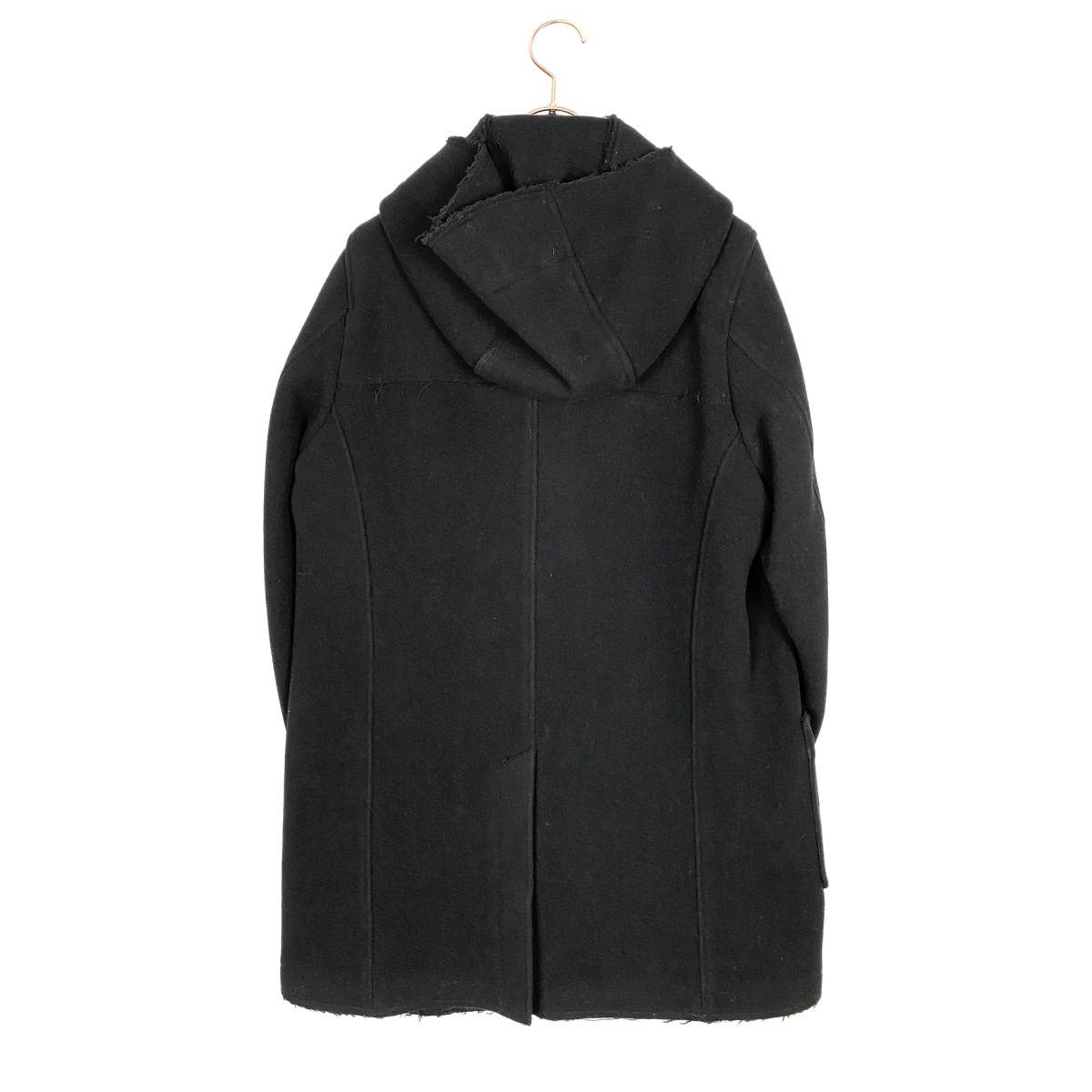 ビズビム(VISVIM) COMMODORE COAT (MELTON WOOL) 15AW (black)_画像5