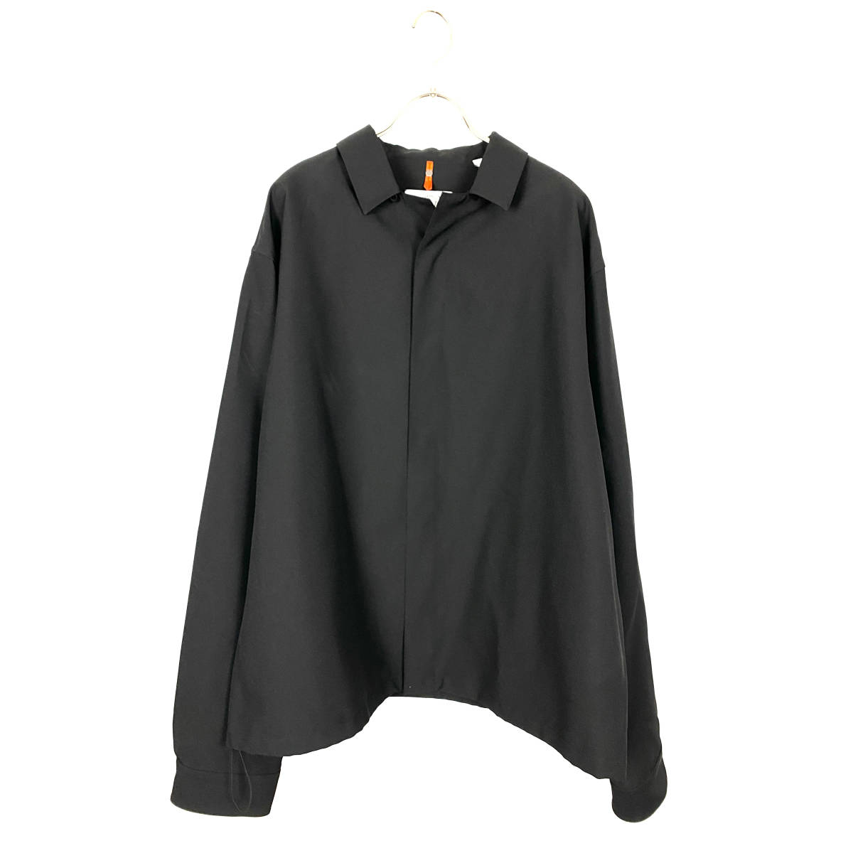 OAMCOVER ALL MASTER CLOTH SHIRTS JACKET SS black