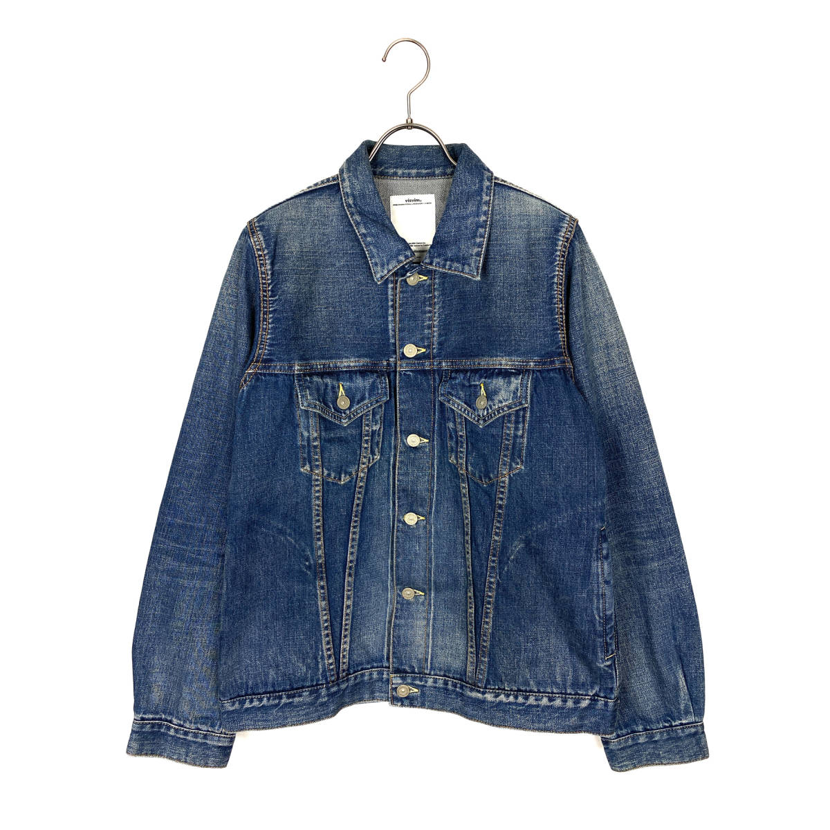 【20%OFF】ビズビム(VISVIM) SS 103 JKT DAMAGED *F.I.L. EXCLUSIVE 14AW (indigo)_画像1