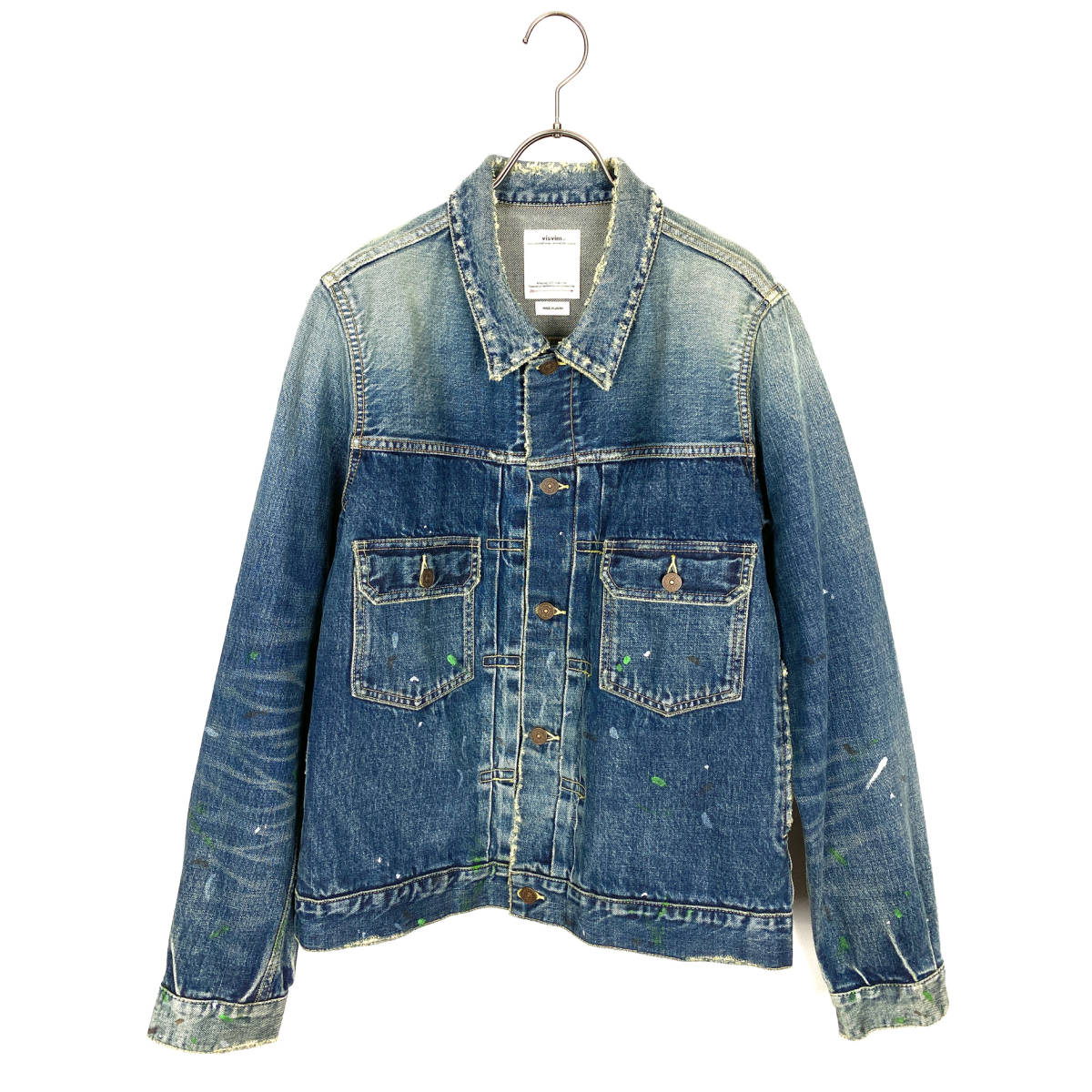 ビズビム(VISVIM) SS 101 JKT DMGD-1002 *F.I.L. EXCLUSIVE 19SS (indigo)