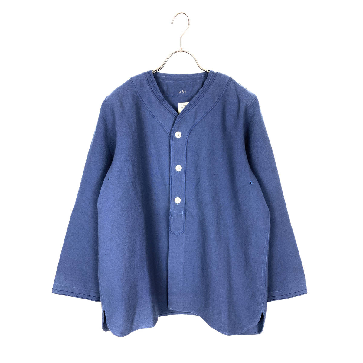 ビズビム(VISVIM) DUGOUT SHIRT L/S 18SS (blue)