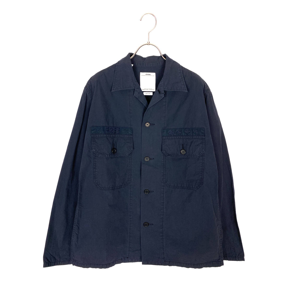 即出荷】 JKT SHIRT KURTZ ビズビム(VISVIM) *FIL (navy) 13SS