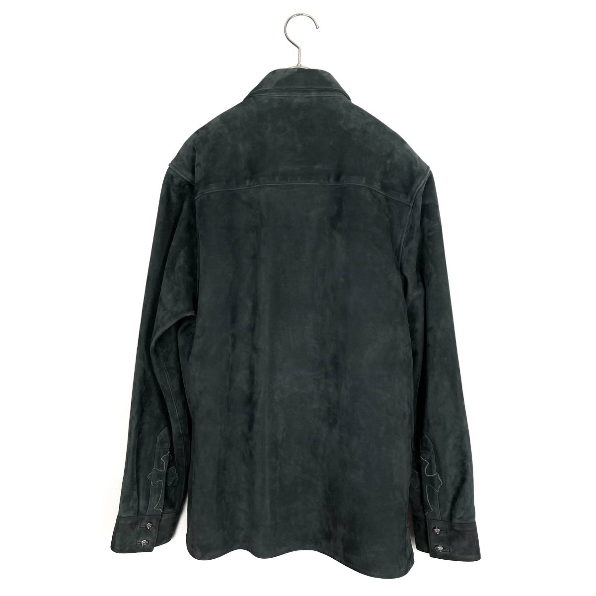 CHROME HEARTS(クロムハーツ) suede leather jacket (black)_画像4