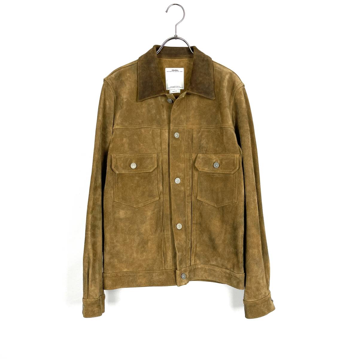 最終値下げ VISVIM(ビズビム) (camel) 15SS SUEDE COW 2 IT JKT 101
