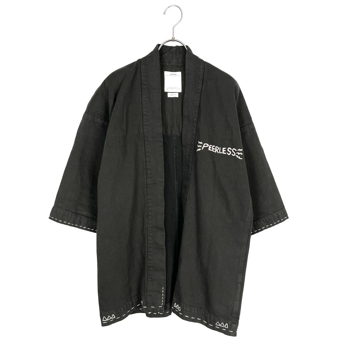 VISVIM(ビズビム) SANJURO KIMONO (C/L DENIM) *F.I.L. EXCLUSIVE 19SS (black)