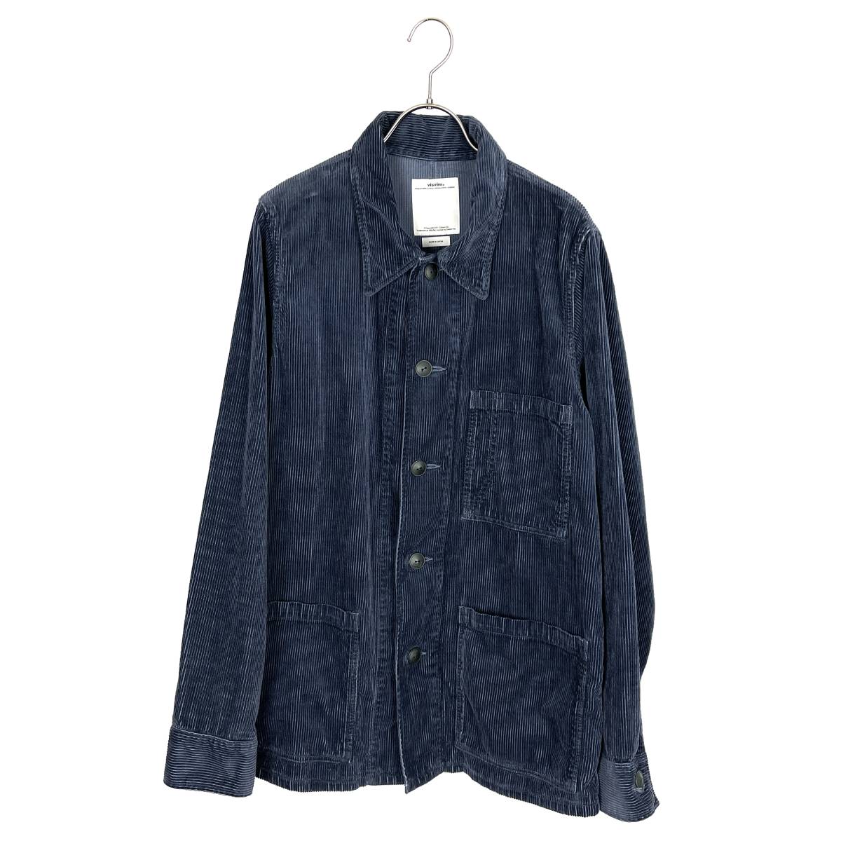 VISVIM(ビズビム) TRAVAIL COVERALL WALE CORDS 15AW (navy)