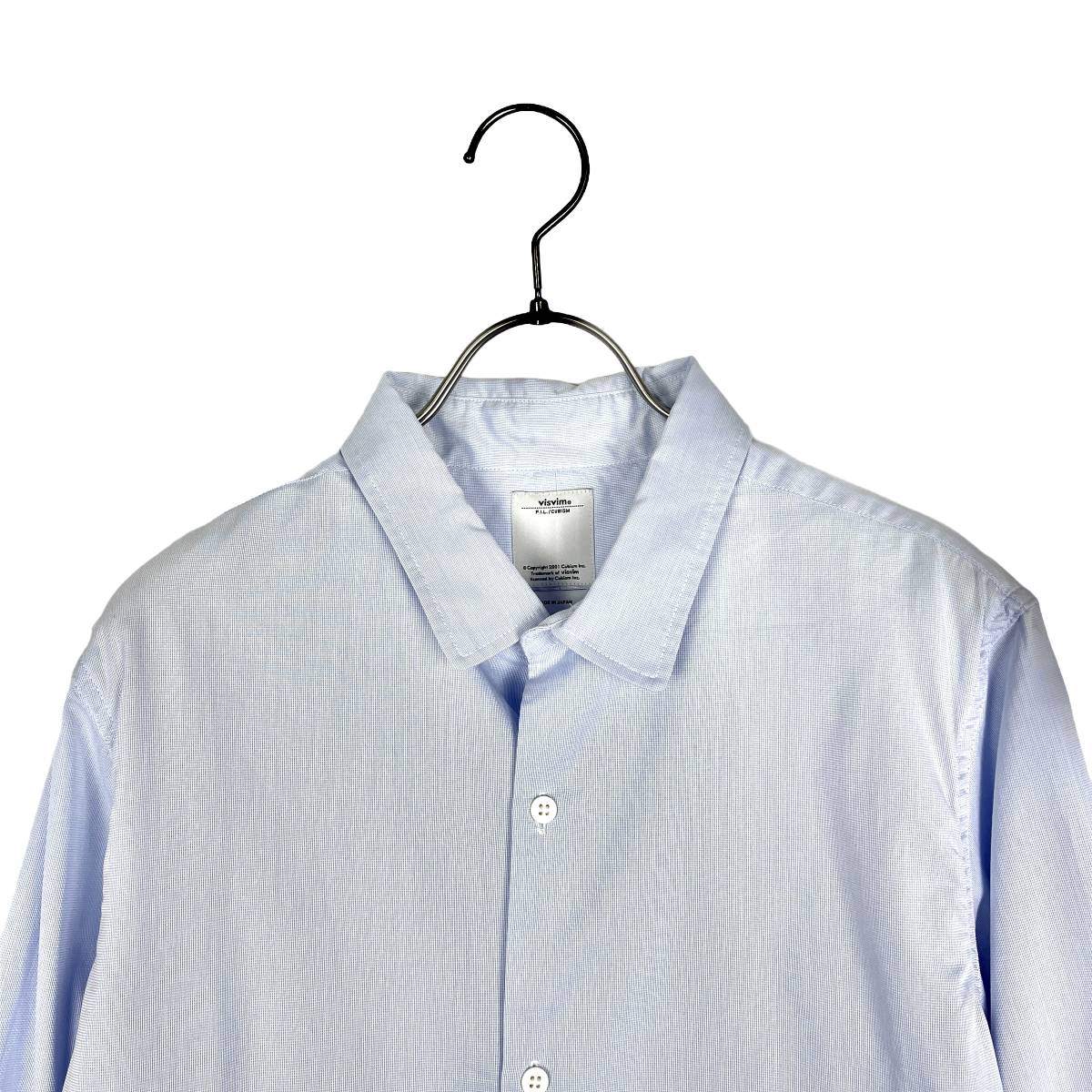 VISVIM(ビズビム) Longrider Shirt KOI KOI H.P. 17AW (blue)