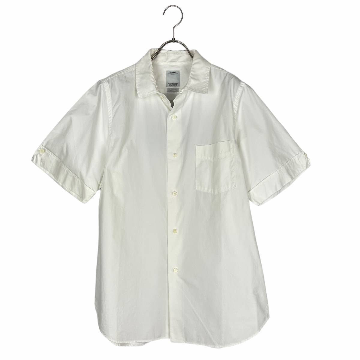 一流の品質 VISVIM(ビズビム) ELLAS SHIRT S/S YOKOSO 17SS (white