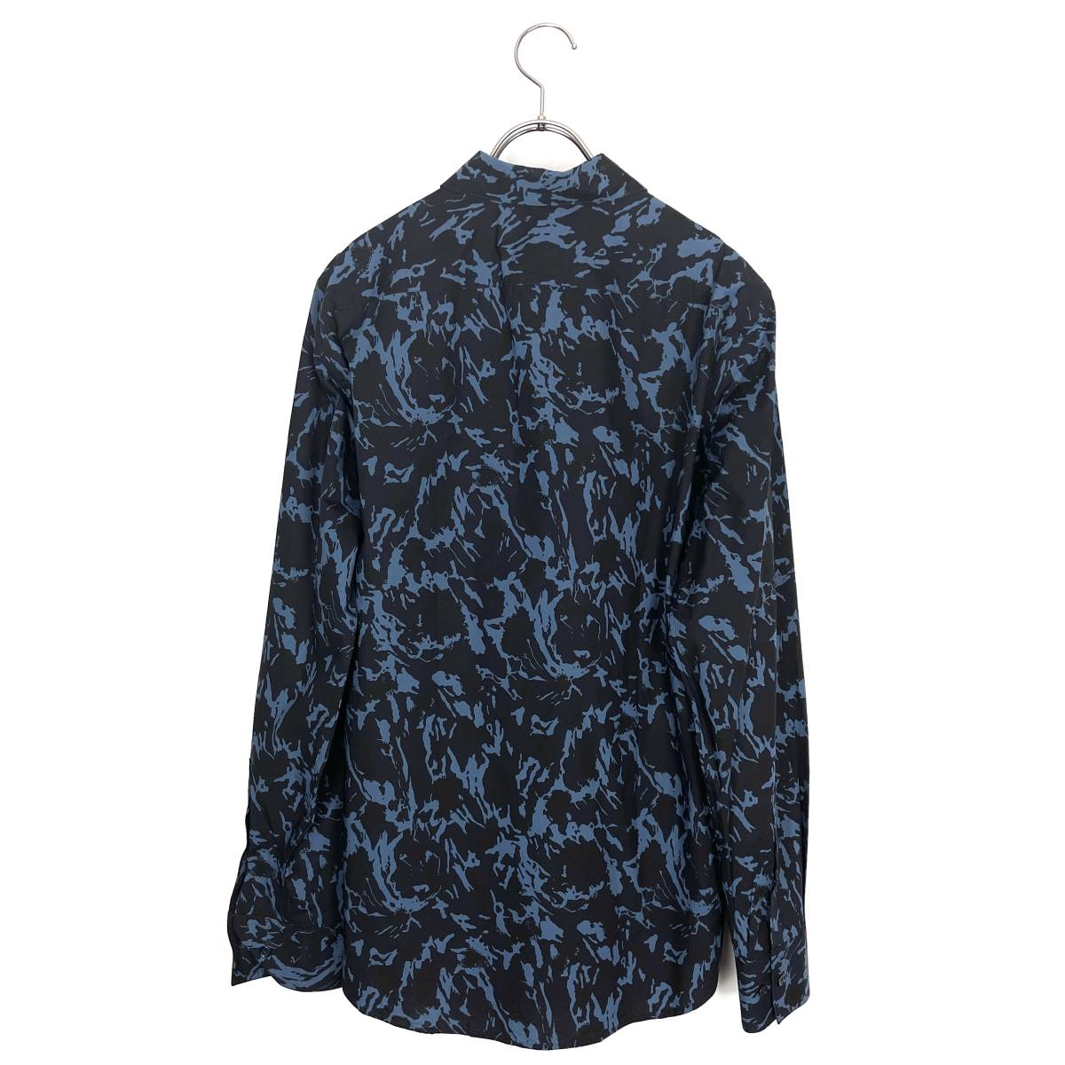 MARNI(マルニ) patterned all over shirts 16SS (navy)_画像3