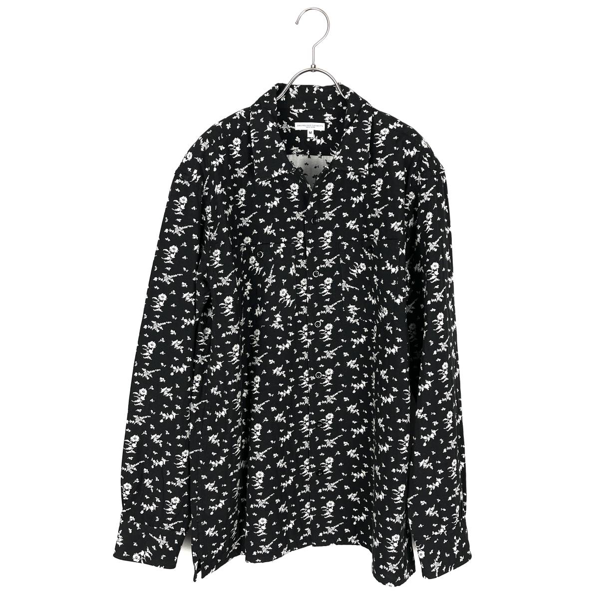 ENGINEERED GARMENTS(エンジニアドガーメンツ) Floral Jacquard Dayton Shirt (black)