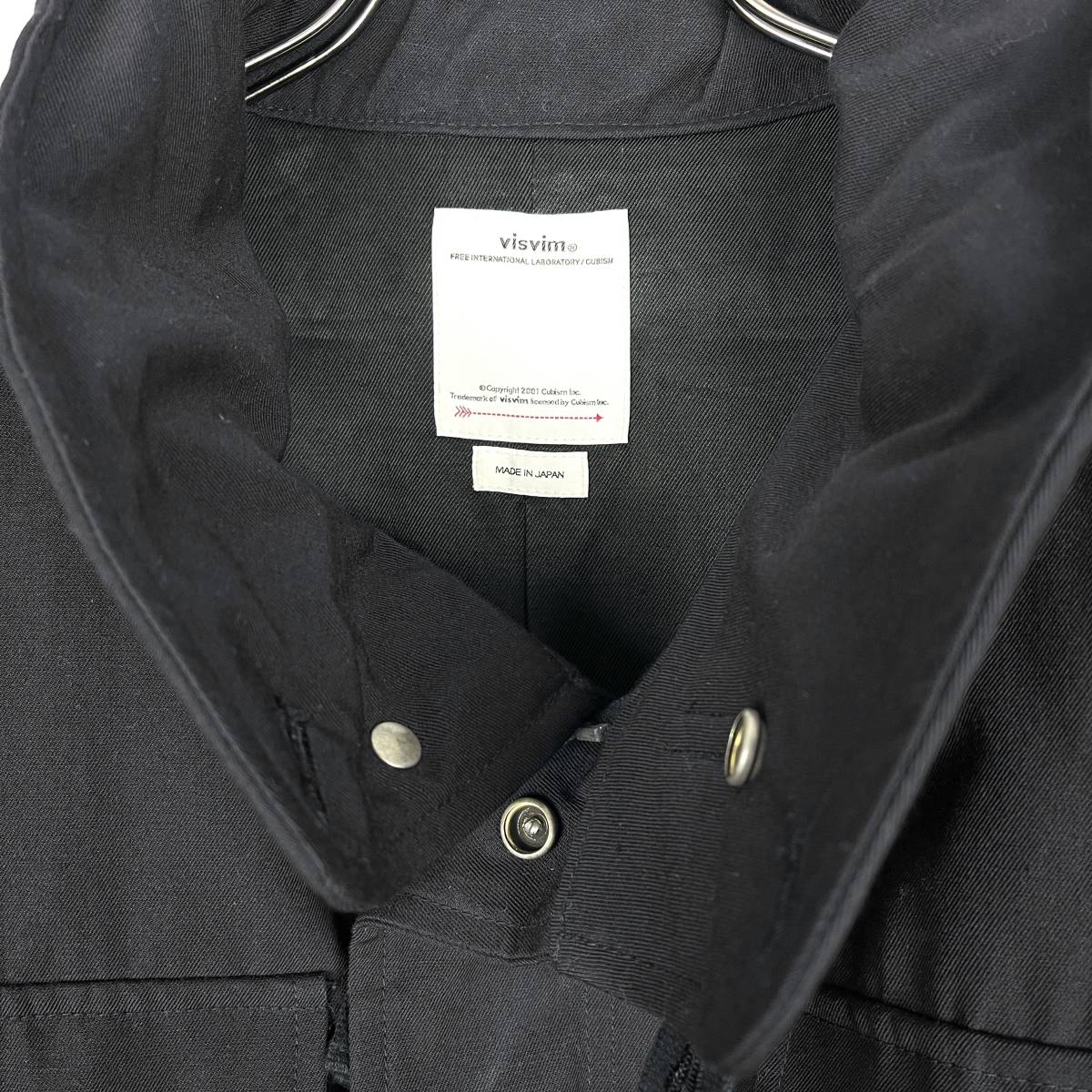 予約販売 VISVIM(ビズビム) BICKLE (WOOL/LINEN) JACKET 20SS (black