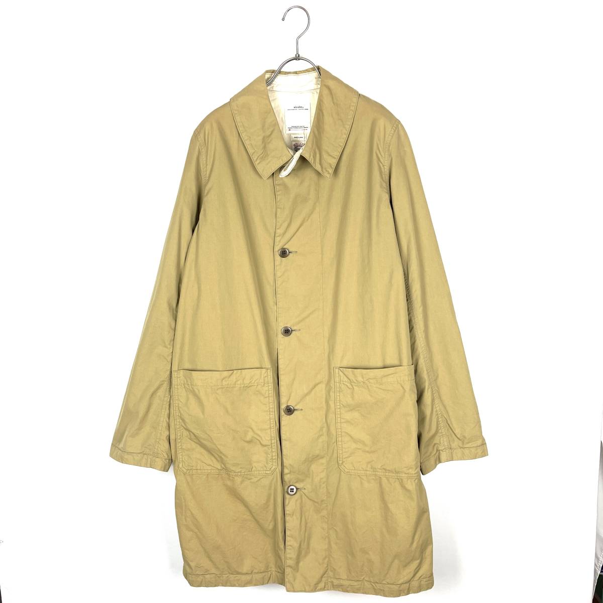 VISVIM(ビズビム) GREASE MONKEY COAT (GIZA C/NY) F.I.L. EXCLUSIVE 18AW (beige)_画像1