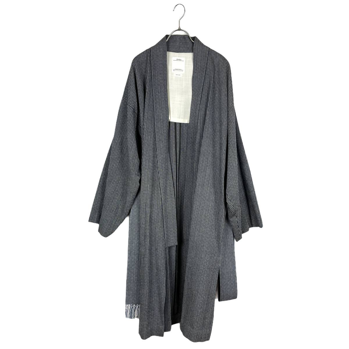 無料配達 VISVIM(ビズビム) YUKATA COAT (BUYI) 19SS (navy stripe) no.002 ジャケット、上着 無料配達 VISVIM(ビズビム) YUKATA COAT (BUYI) 19SS (navy stripe) no.002 ジャケット、上着