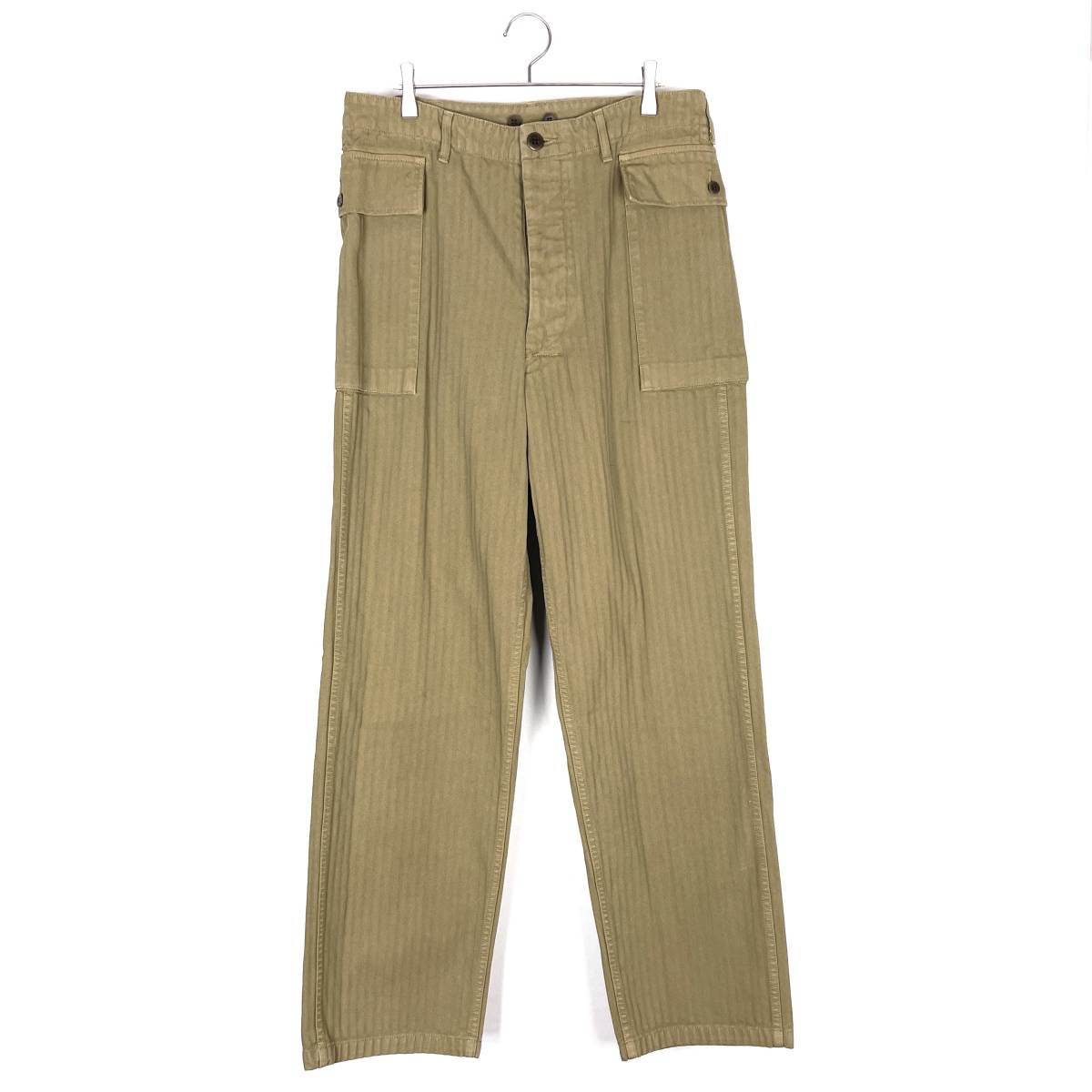 VISVIM(ビズビム) TIOGA CARGO PANTS (HERRINGBONE) 18AW (khaki