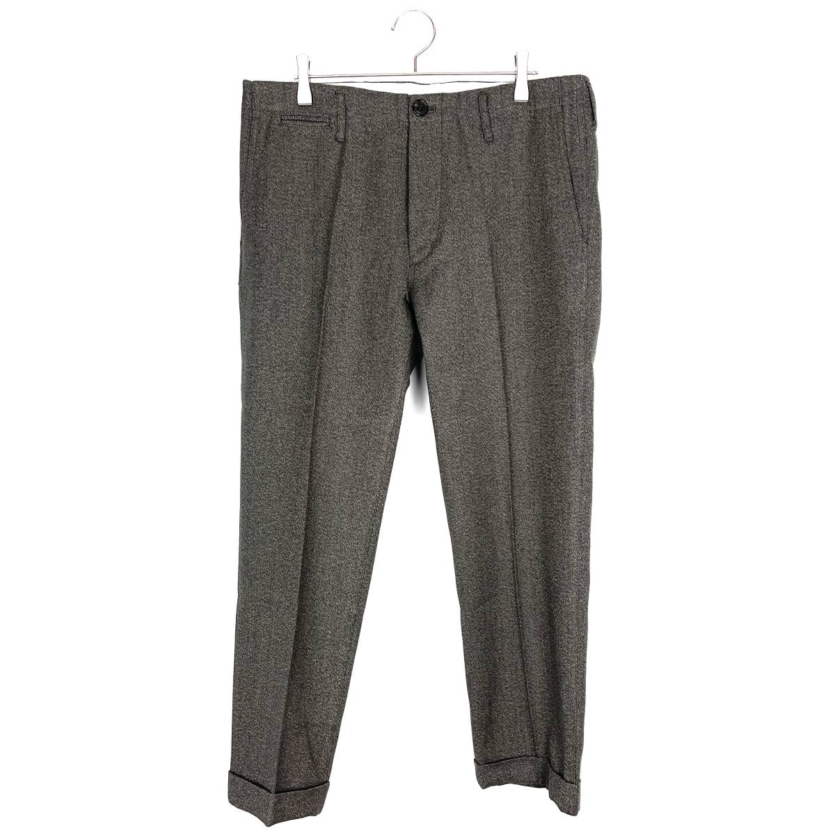 VISVIM(ビズビム) HIGH-WATER PANTS LI/W/C TWILL 18AW (gray