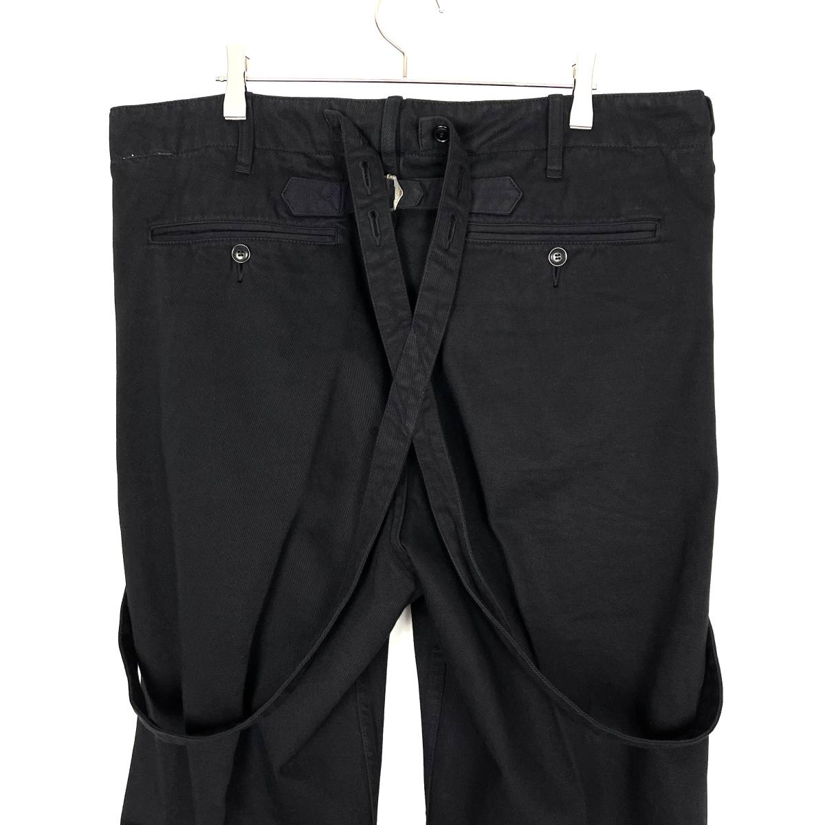 VISVIM(ビズビム) CAMUS BRACES PANTS WD 19SS (black) VISVIM(ビズビム) CAMUS BRACES PANTS WD 19SS (black)