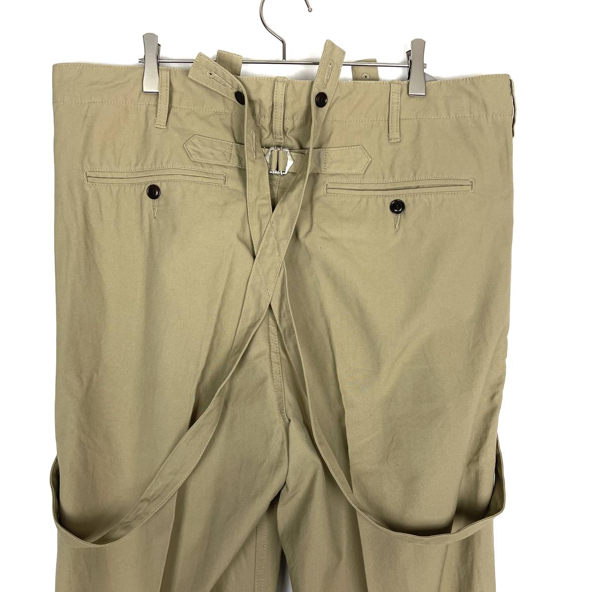 【30％OFF】VISVIM(ビズビム) CAMUS BRACES PANTS 19SS (beige) 1