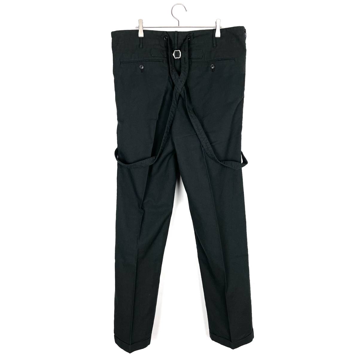 【30％OFF】VISVIM(ビズビム) CAMUS BRACES PANTS 19SS (black)