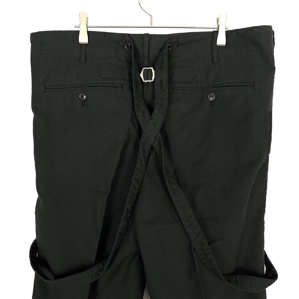 【30％OFF】VISVIM(ビズビム) CAMUS BRACES PANTS 19SS (black)