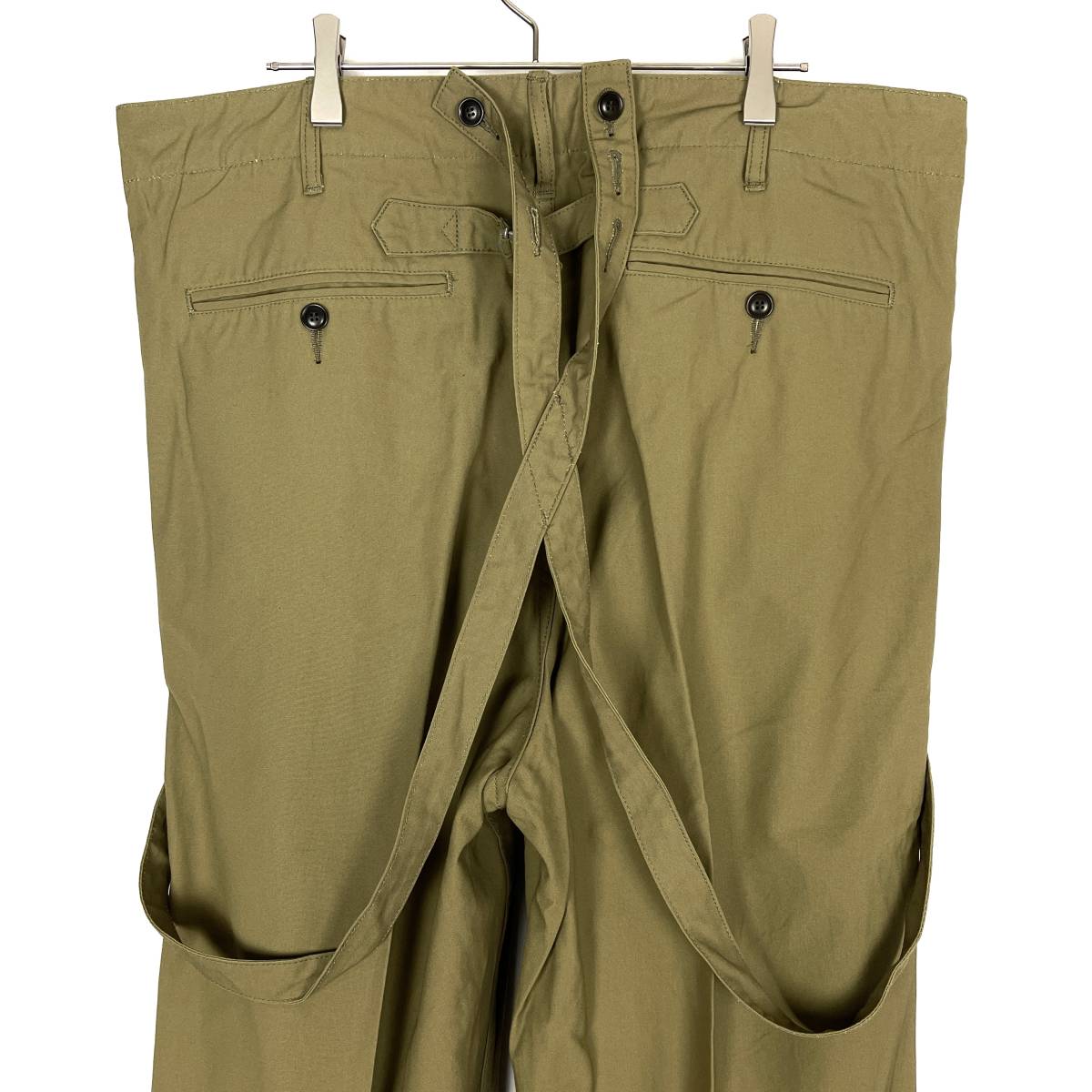 VISVIM(ビズビム) CAMUS BRACES PANTS 19SS (beige) 2 メンズファッション ボトムス、パンツ