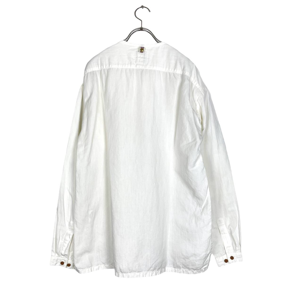 VISVIM(ビズビム) KERCHIEF TUNIC (LUXSIC CHAMBRAY) 17SS(white