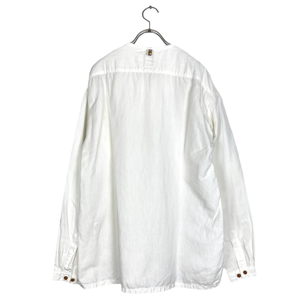 【20%OFF】VISVIM(ビズビム) KERCHIEF TUNIC (LUXSIC CHAMBRAY) 17SS（white)