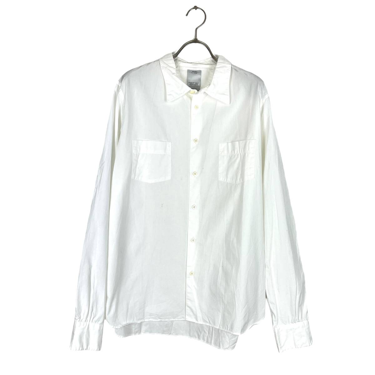 VISVIM(ビズビム) GEKKO DRESS CHAMBRAY L/S 16AW (white) 0