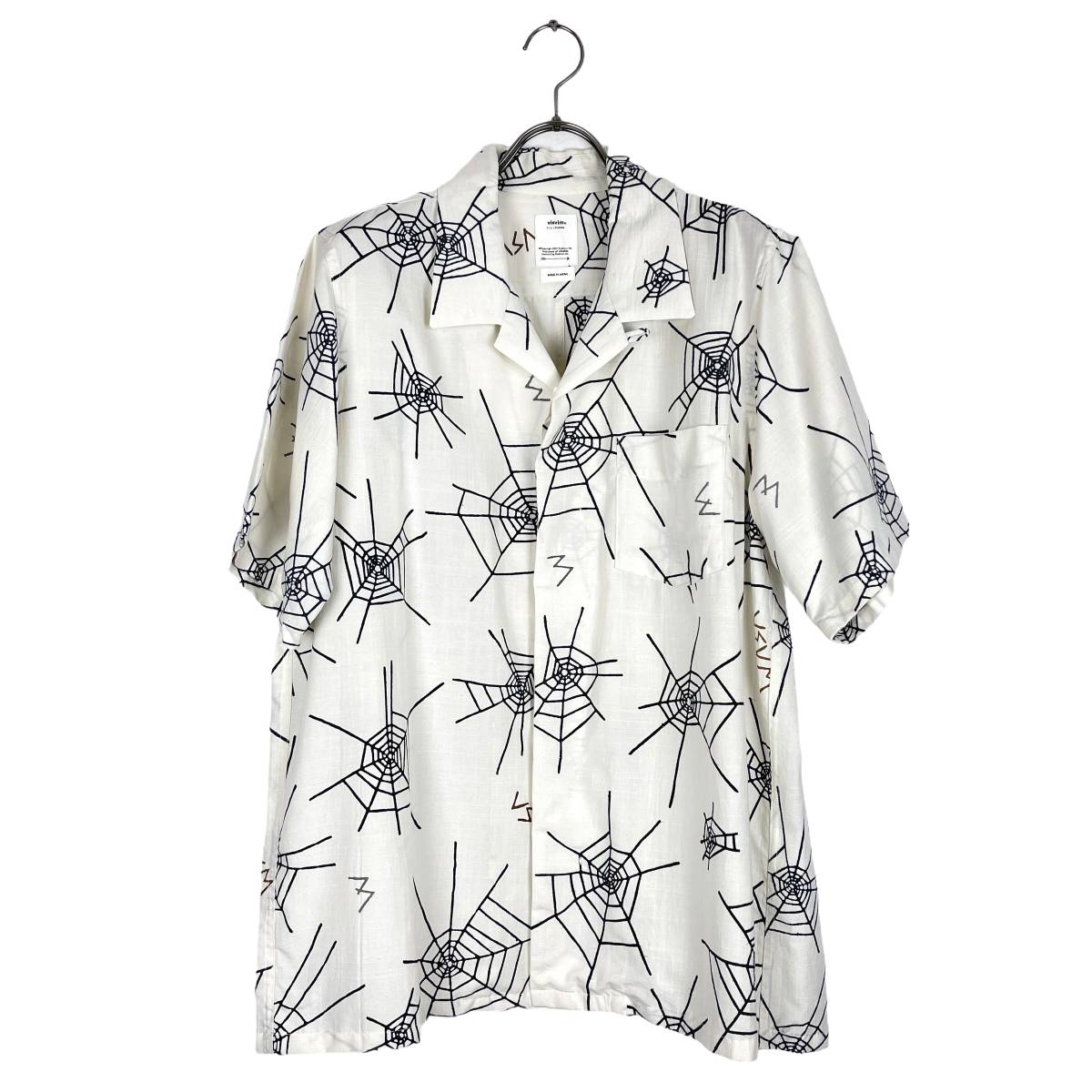 VISVIM(ビズビム) FREE EDGE SHIRT S/S COPPE 19SS (white)