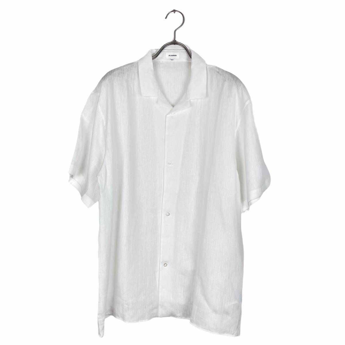 JIL SANDER（ジルサンダー）short sleeve open collar shirts 16SS（white）2