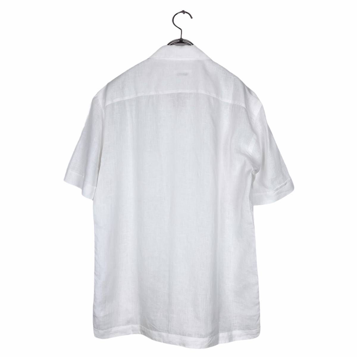 Salvatore Piccolo （サルヴァトーレピッコロ）short sleeve open collar shirts（white）