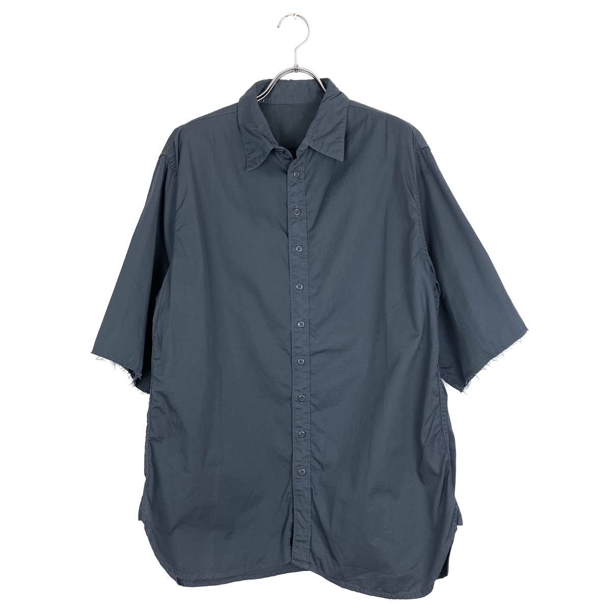 1.61(ワンポイントシックスティーワン) cotton short sleeve shirts (navy)