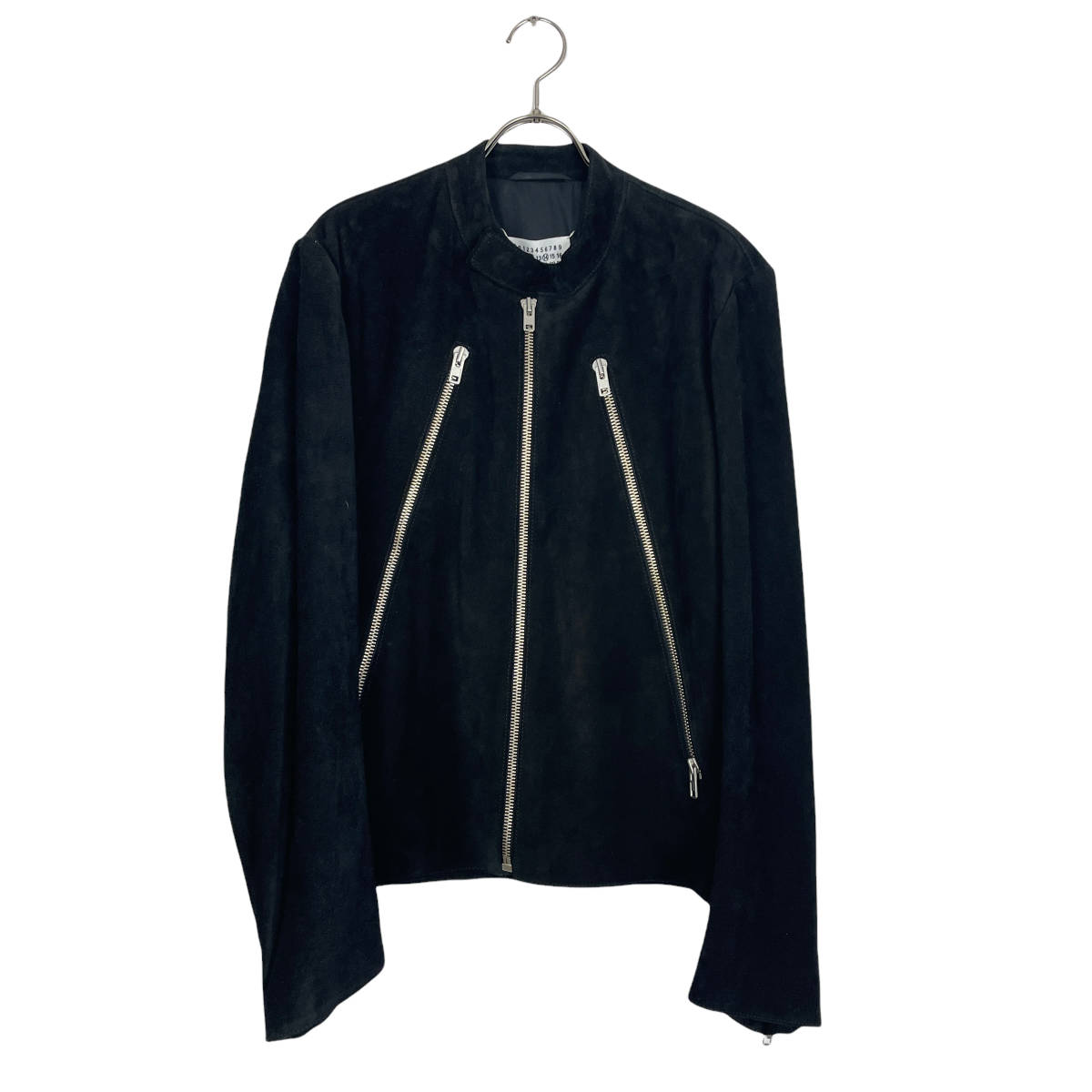 【国内正規品】 Maison Margiela(メゾン マルジェラ) 八の字 sude leather jacket (black) ジャンパー、ブルゾン 【国内正規品】 Maison Margiela(メゾン マルジェラ) 八の字 sude leather jacket (black) ジャンパー、ブルゾン