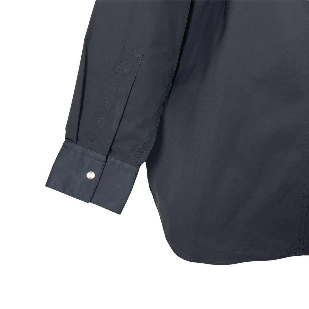 JIL SANDER(ジルサンダー) big silhouette shirts jacket (black)_画像5