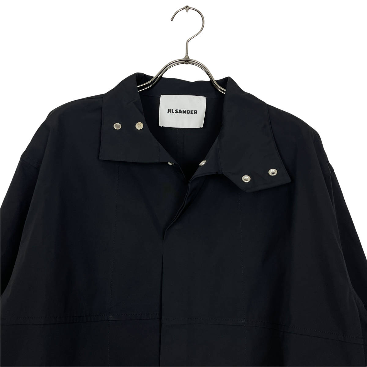 JIL SANDER(ジルサンダー) big silhouette shirts jacket (black)_画像2