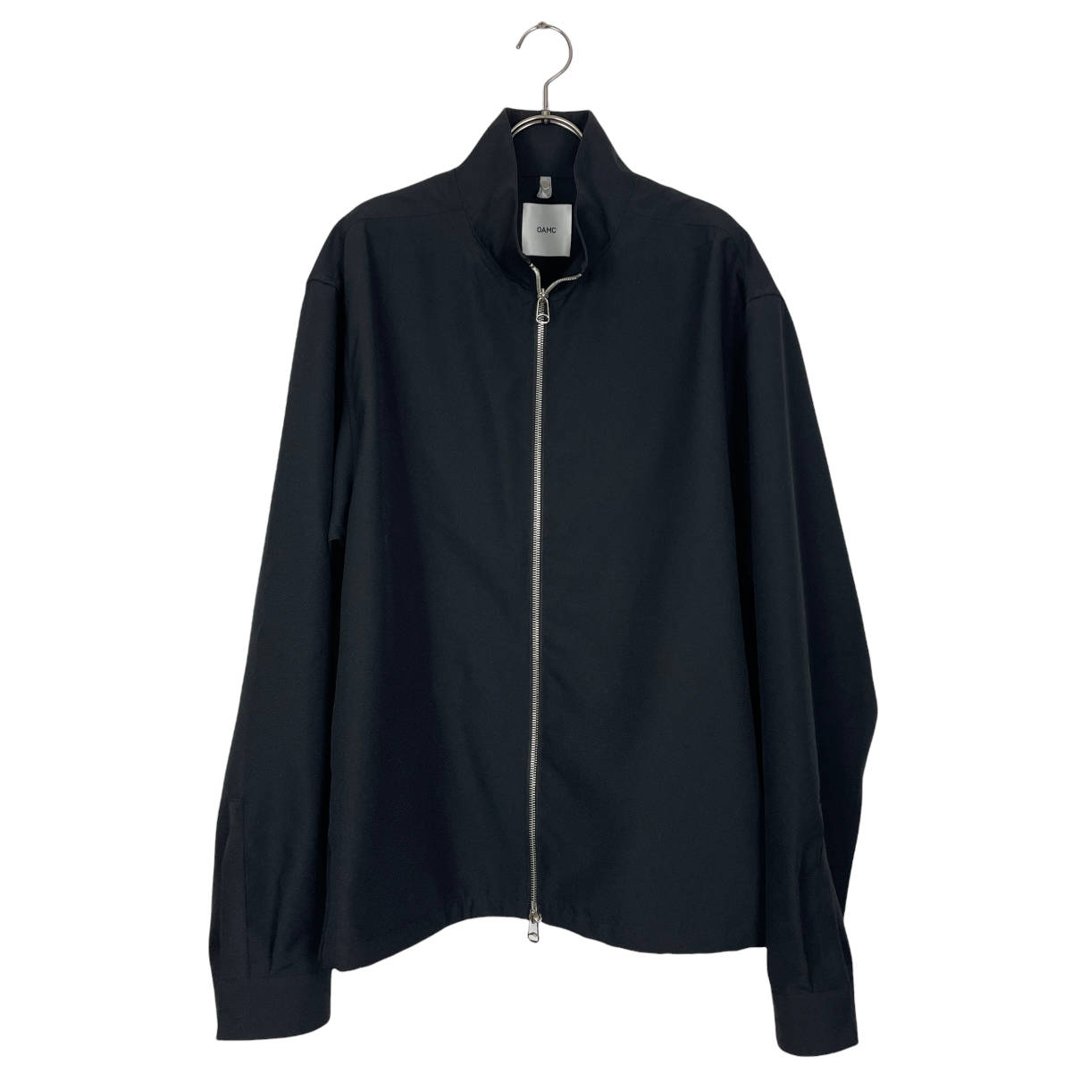 OAMC(オーエーエムシー) SYSTEM FULL ZIP SHIRT WOVEN (black)_画像1