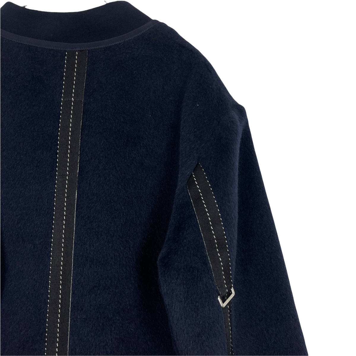 OAMC(オーエーエムシー) SHAGGY ZIP BLOUSON (navy) | noonanwaste.com