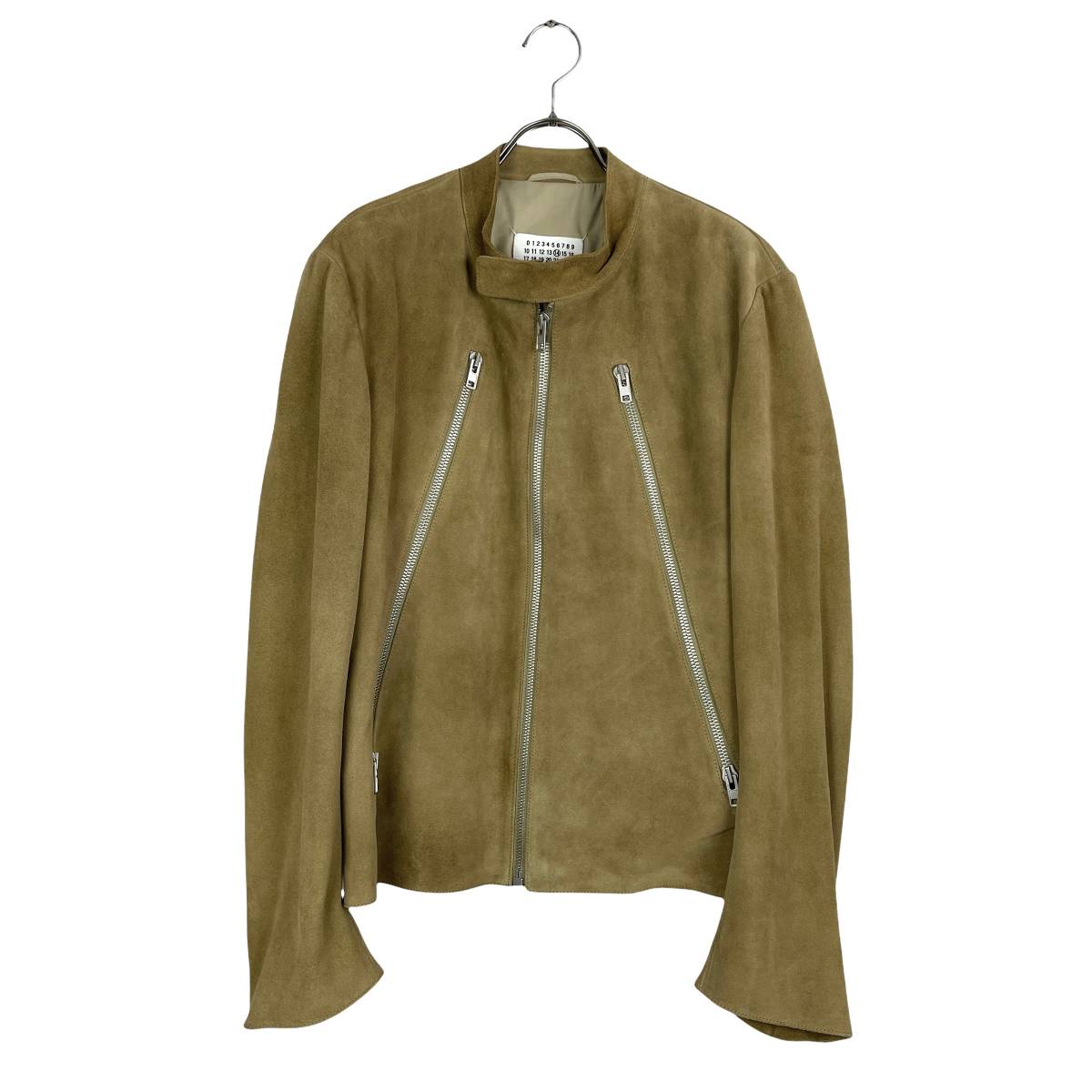Maison Margiela(メゾン マルジェラ) 八の字 sude leather jacket (beige) 1