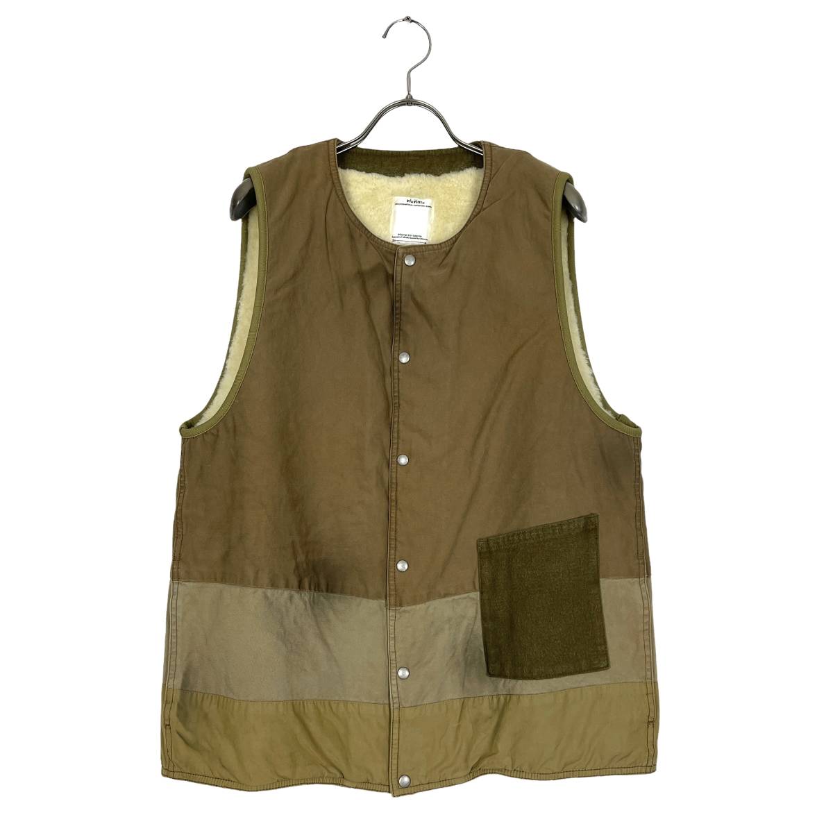 VISVIM(ビズビム) SHEEPSKIN VEST 19AW (brown)_画像1