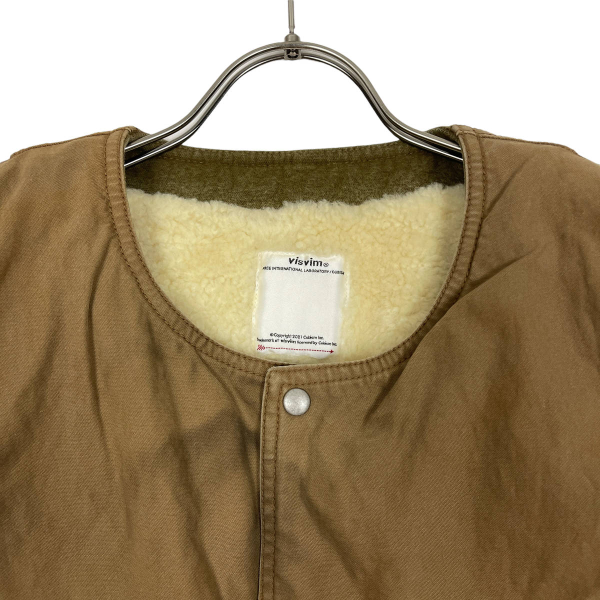 VISVIM(ビズビム) SHEEPSKIN VEST 19AW (brown)_画像2