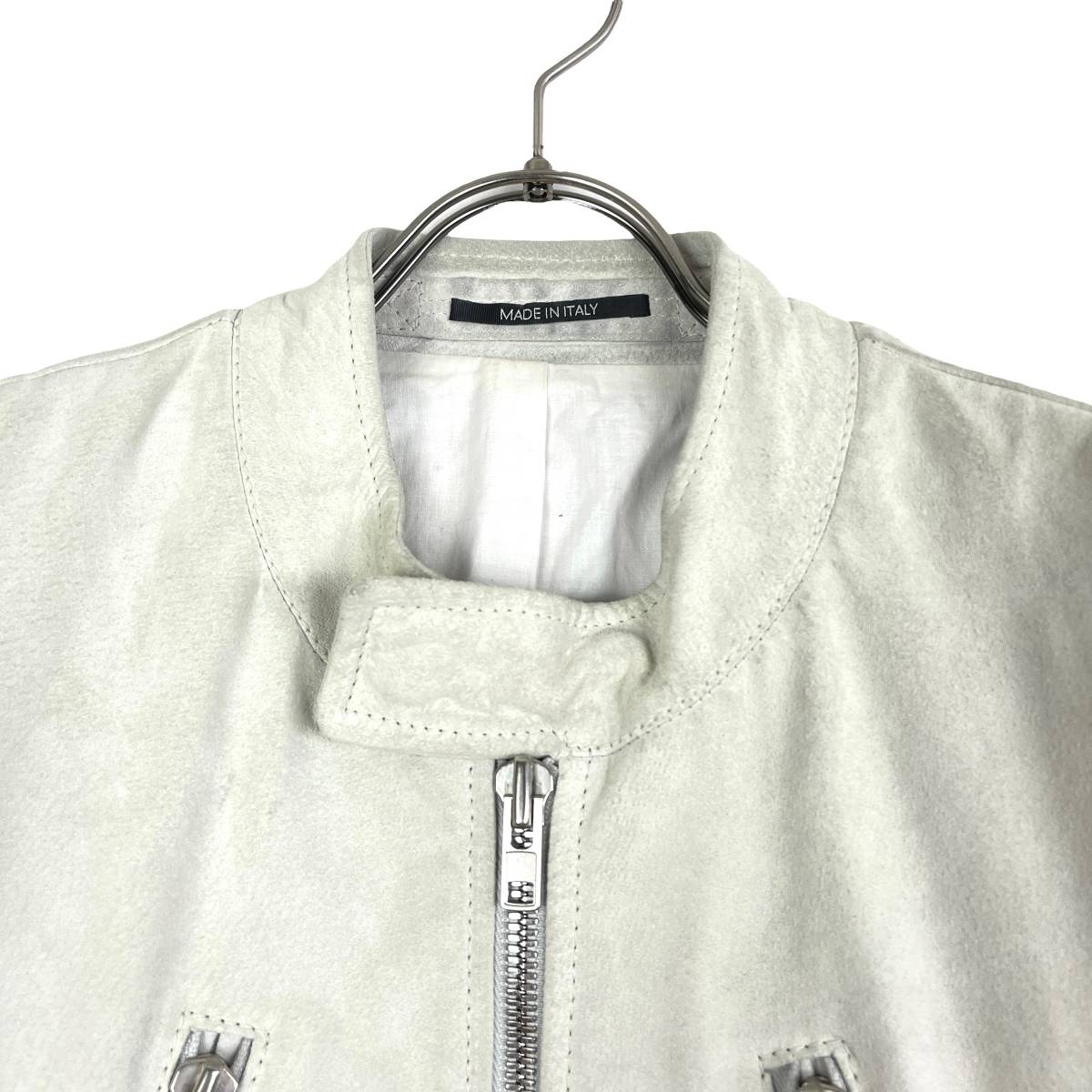 Maison Margiela(メゾン マルジェラ) pig leather vest (white)_画像2