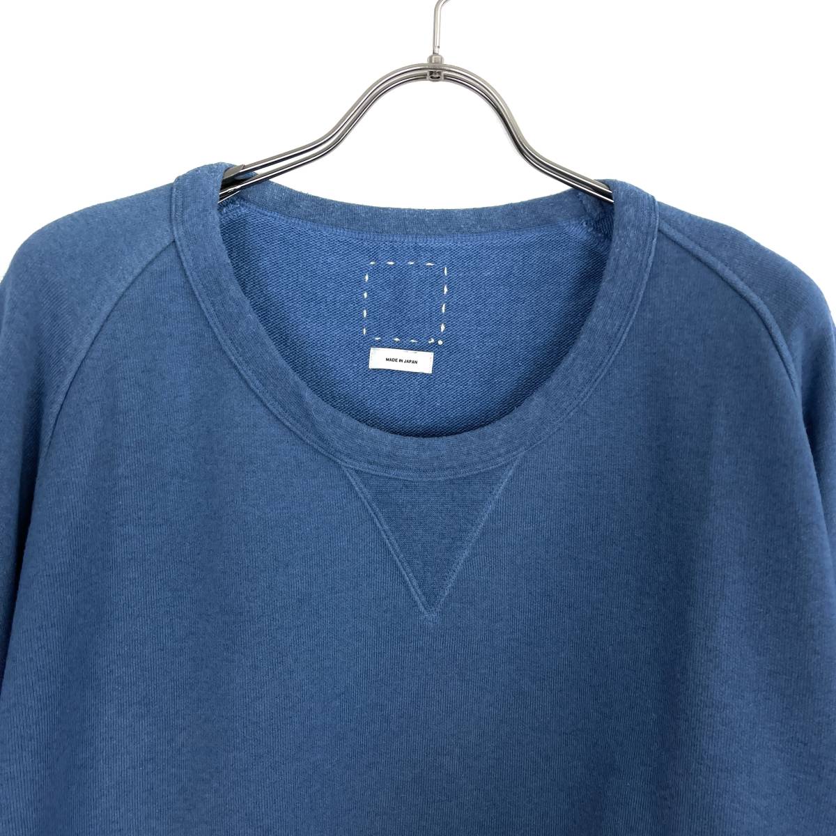 VISVIM(ビズビム) JUMBO CREW SWEAT L/S N.D 17SS (blue)