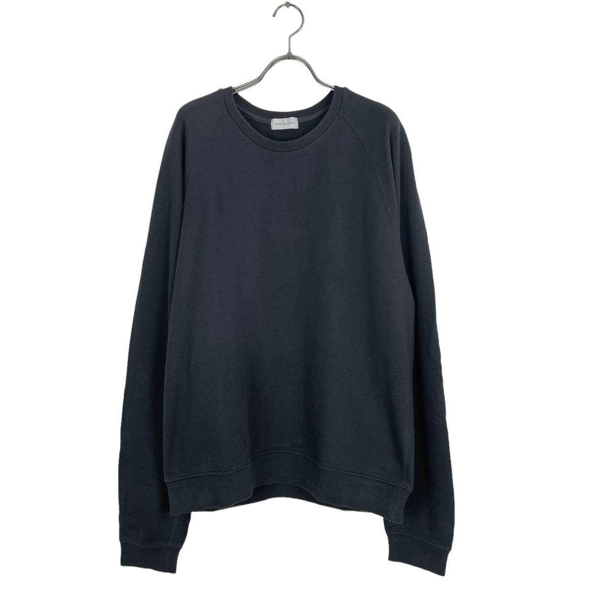 JOHN ELLIOTT (ジョンエリオット) RAGLAN CREW (black)