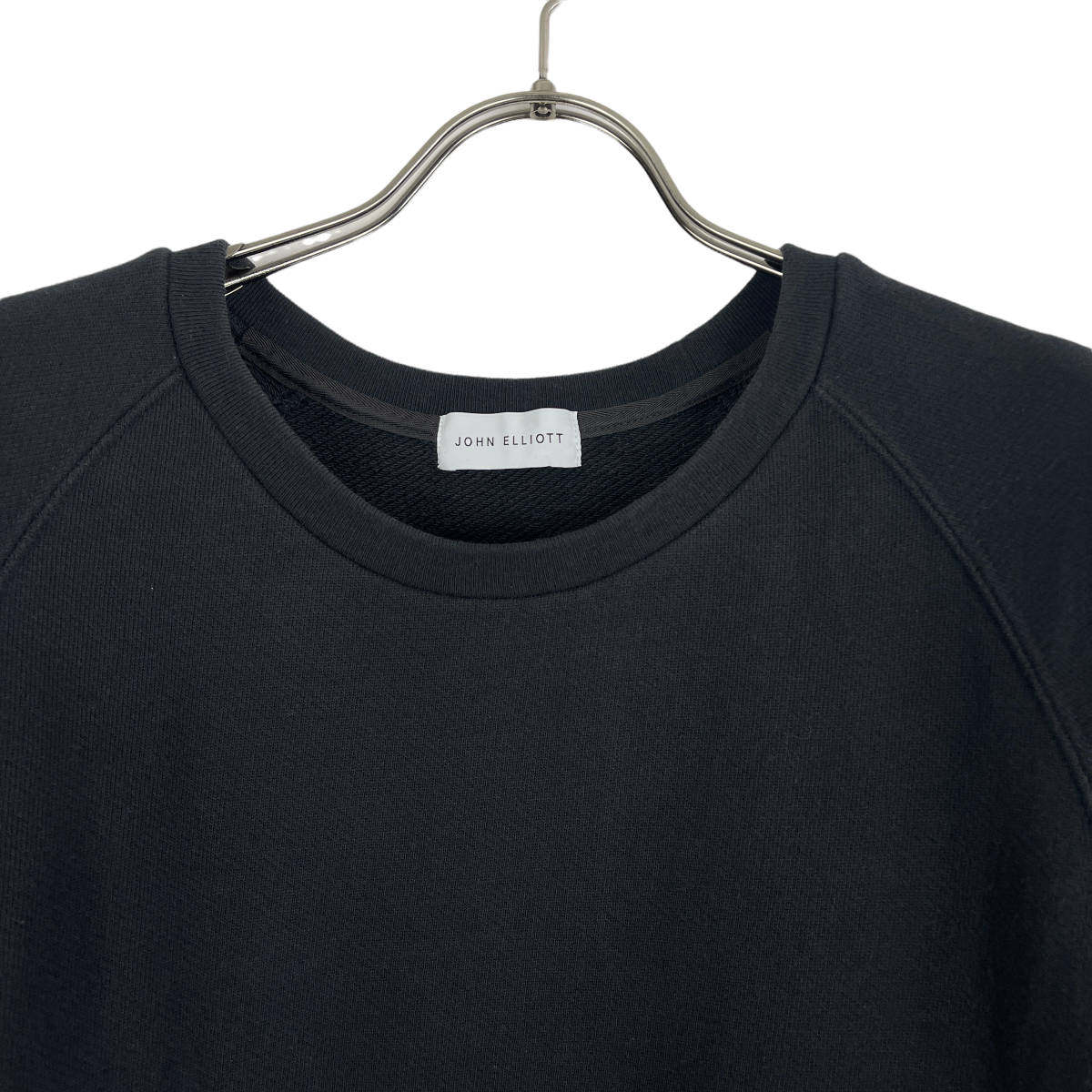 JOHN ELLIOTT (ジョンエリオット) RAGLAN CREW (black)