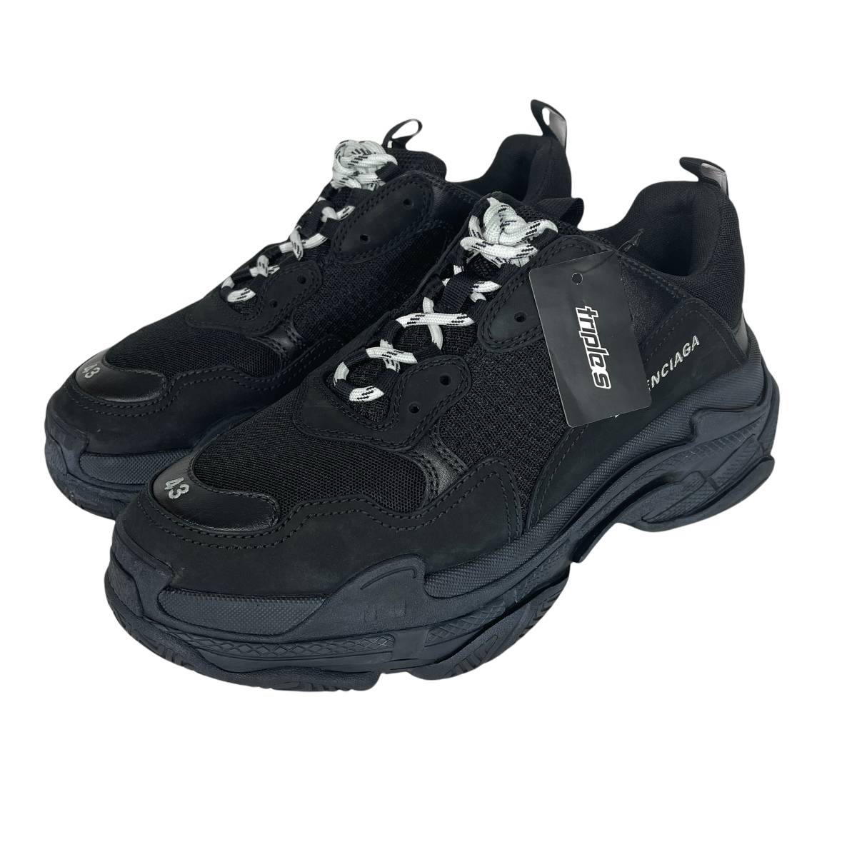 BALENCIAGA(バレンシアガ) TRIPLE S TRAIERS 43 (black)_画像1