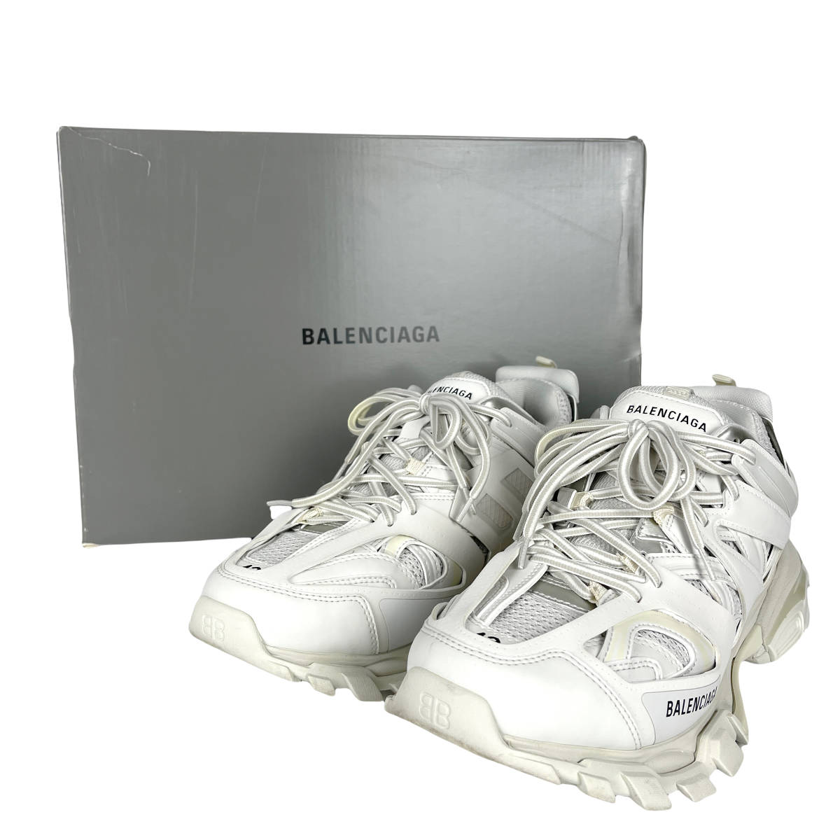 BALENCIAGA(バレンシアガ) TRACK TRAINERS 43 (white)