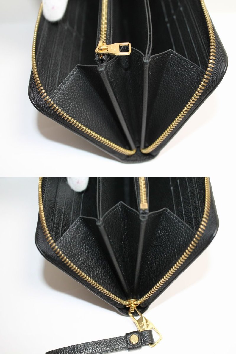 美品 LOUIS VUITTON ジッピーウォレット モノグラム アンプラント